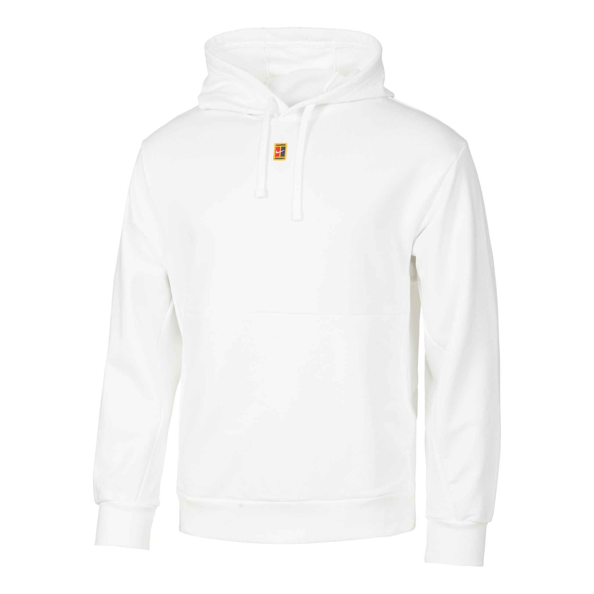 Nike Dri-Fit Court Heritage Fleece Huvtröja Herrar - vit,