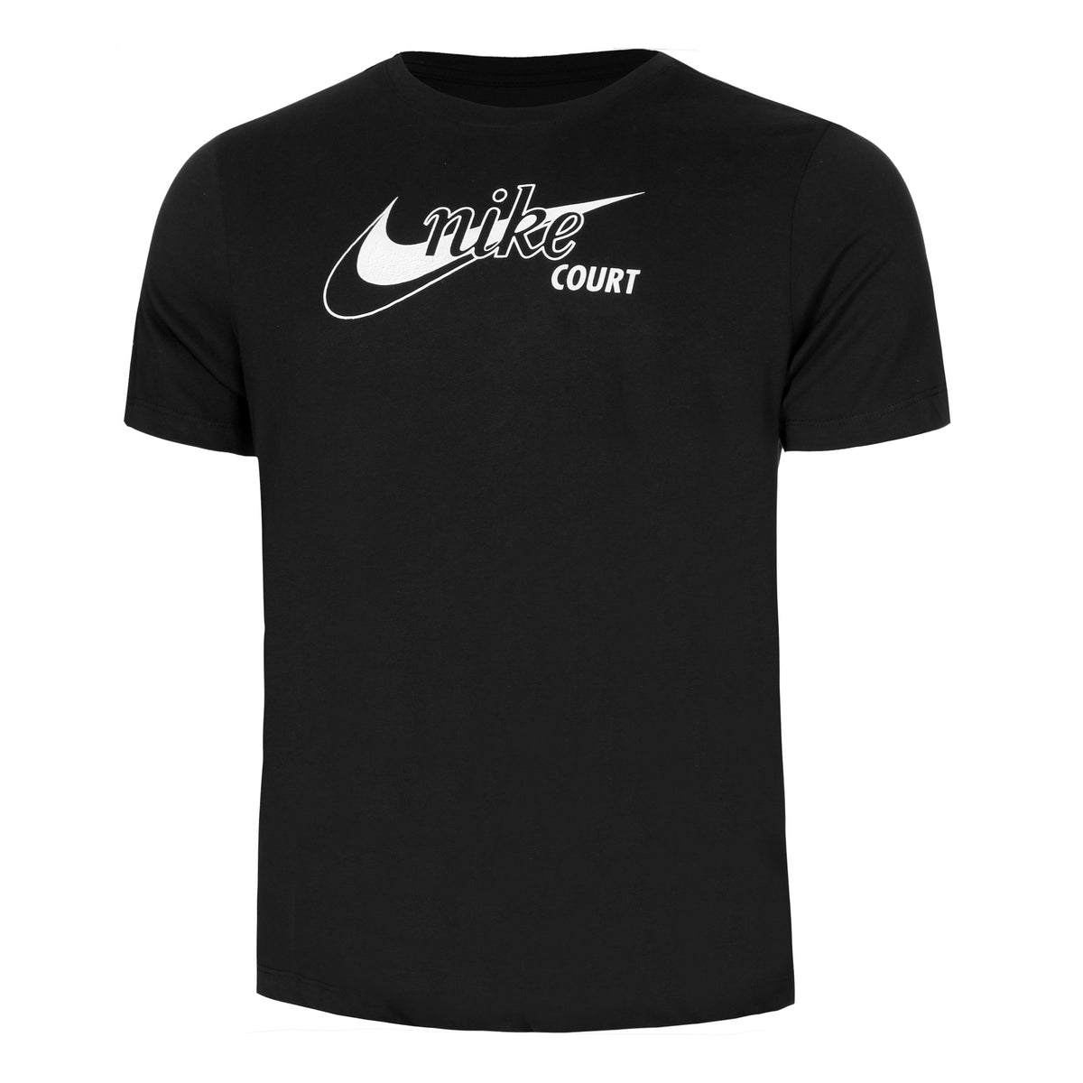 Nike Dri-Fit Swoosh T-shirt Herrar - svart, vit
