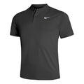 Dri-Fit Court Blade Solid Polo Herrar - svart,
