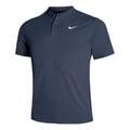 Dri-Fit Court Blade Solid Polo Herrar - mörkblå,