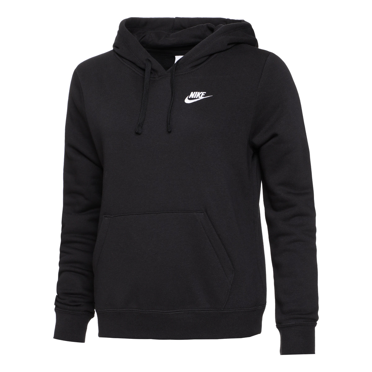 Nike New Sportswear Club Fleece STD Huvtröja Damer - svart,
