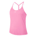Dri-Fit One Elstka STD Linne Damer - rosa, vit