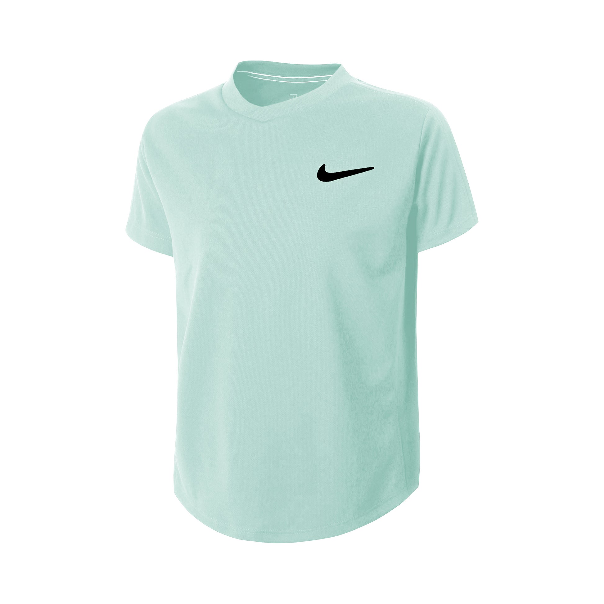 Nike Court Dri-Fit T-shirt Pojkar - blå, svart