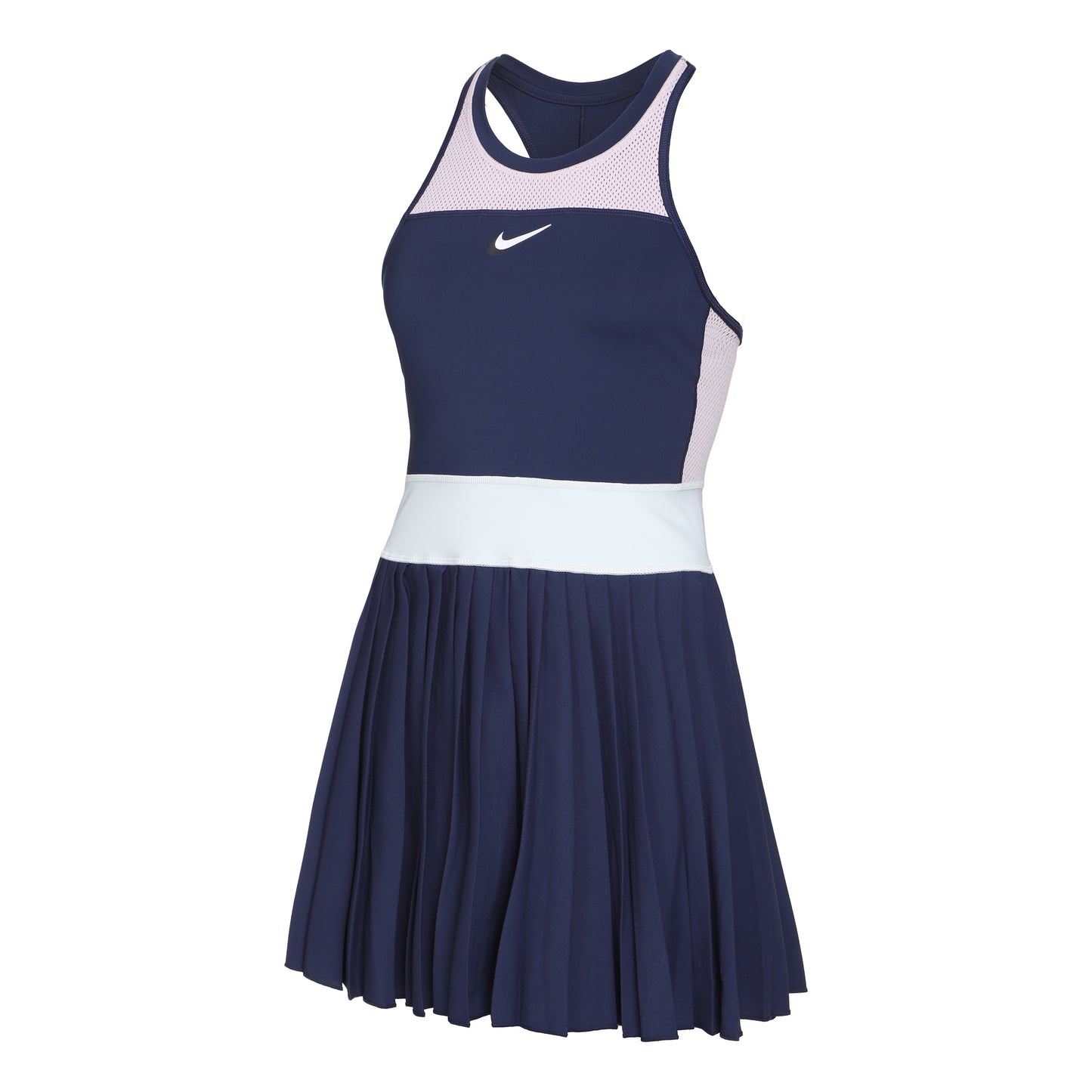 Nike Court Dri-Fit Slam Klänning Damer - mörkblå, rosa