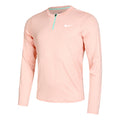 Court Dri-Fit Half-Zip Långärmat Herrar - apricot, grön