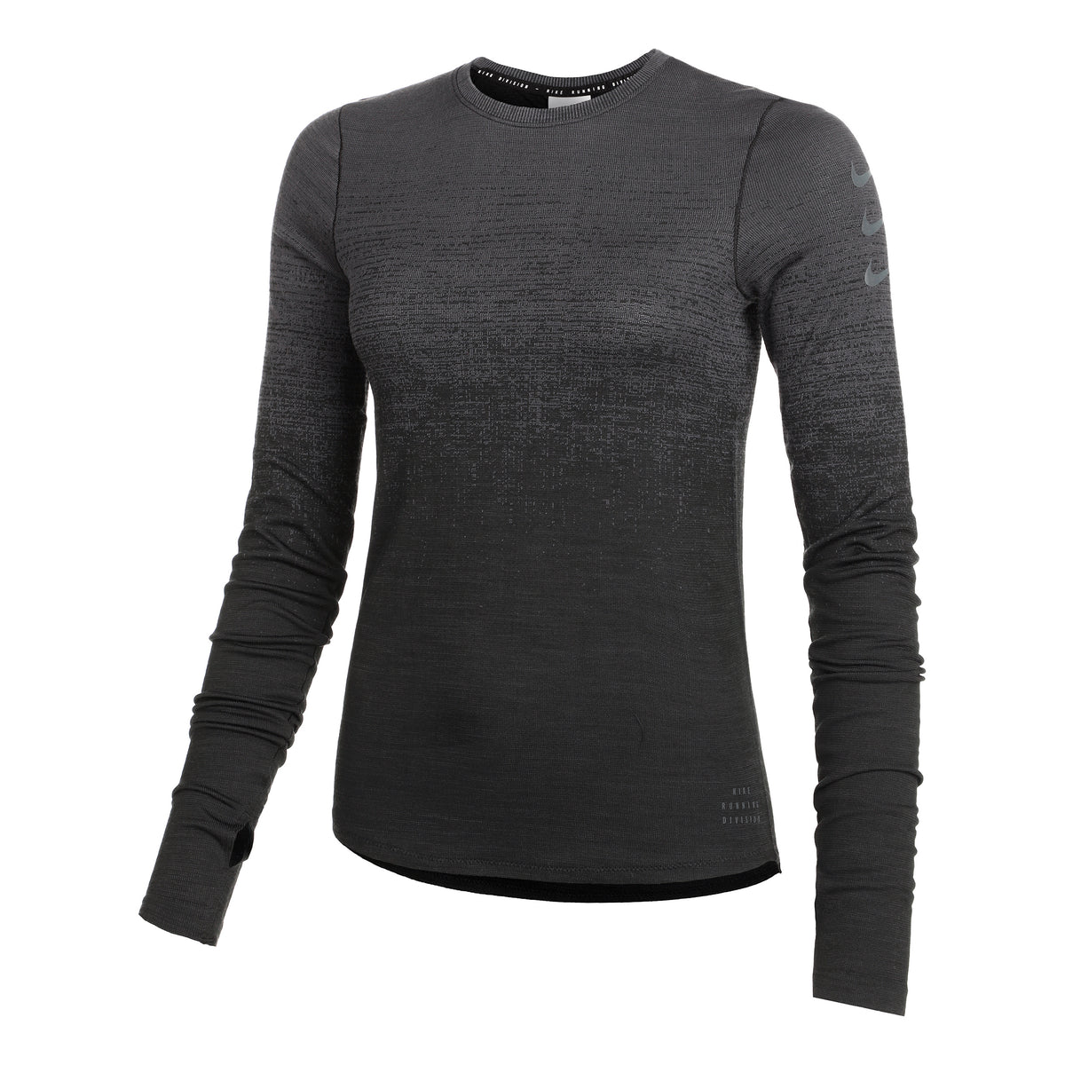 Nike Dri-Fit Run Division Löpningstopp Damer - grå, svart