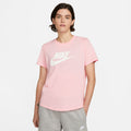 New Sportswear Essential Icon Futura T-shirt Damer - rosa, vit