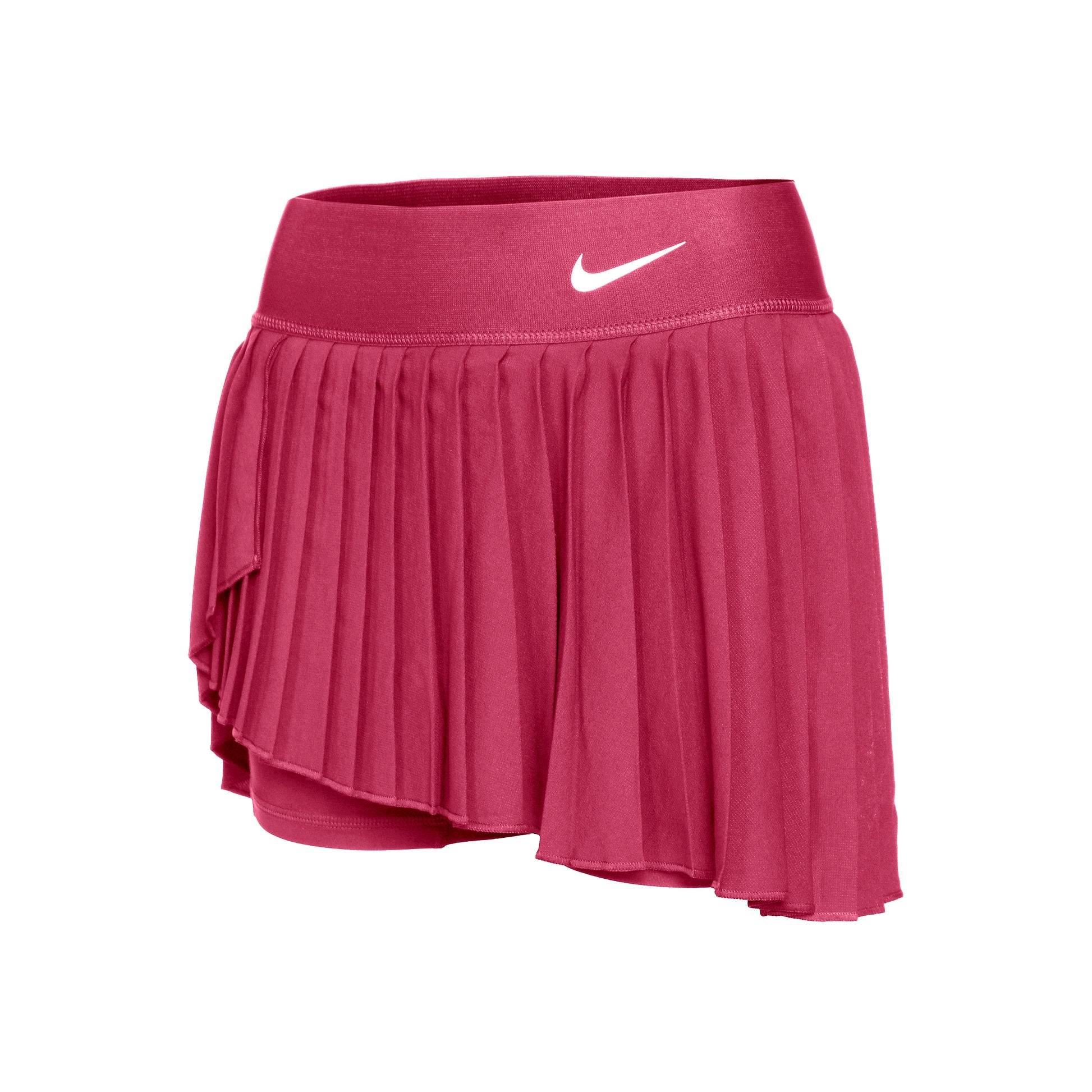 Nike Dri-Fit Court Pleated Kjol Damer - berry,
