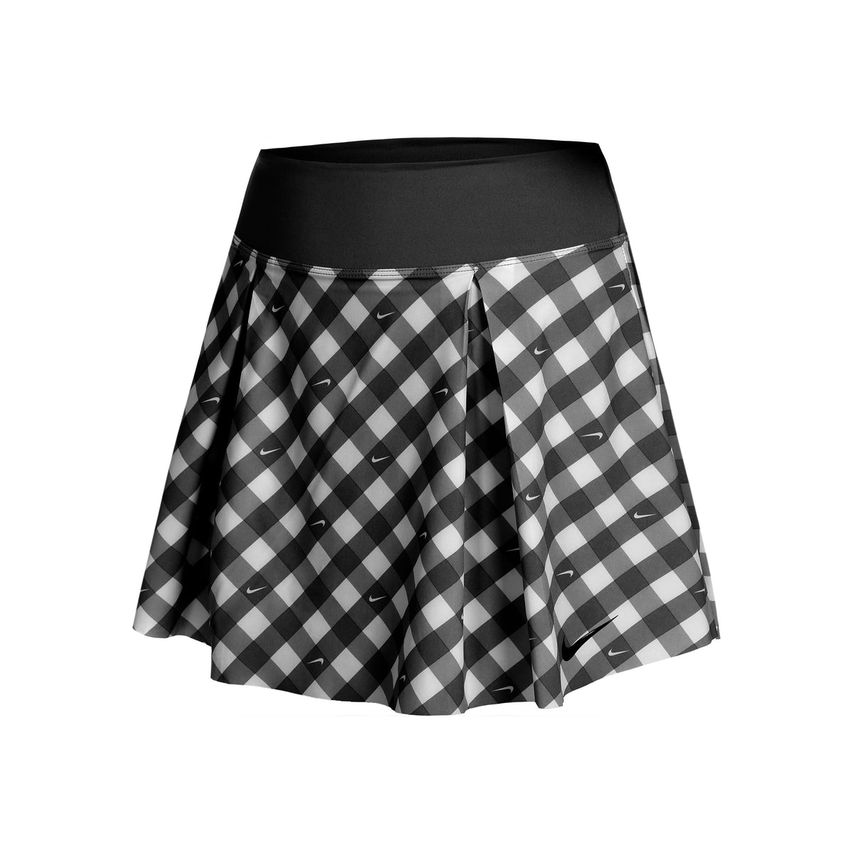 Nike Dri-Fit Club Regular Print Kjol Damer - svart, vit
