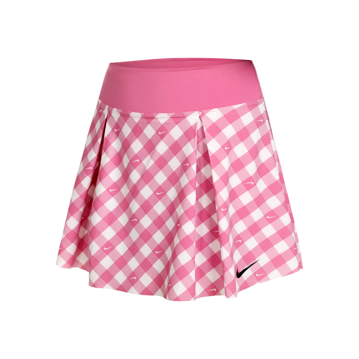 Nike Dri-Fit Club Regular Print Kjol Damer - pink, vit