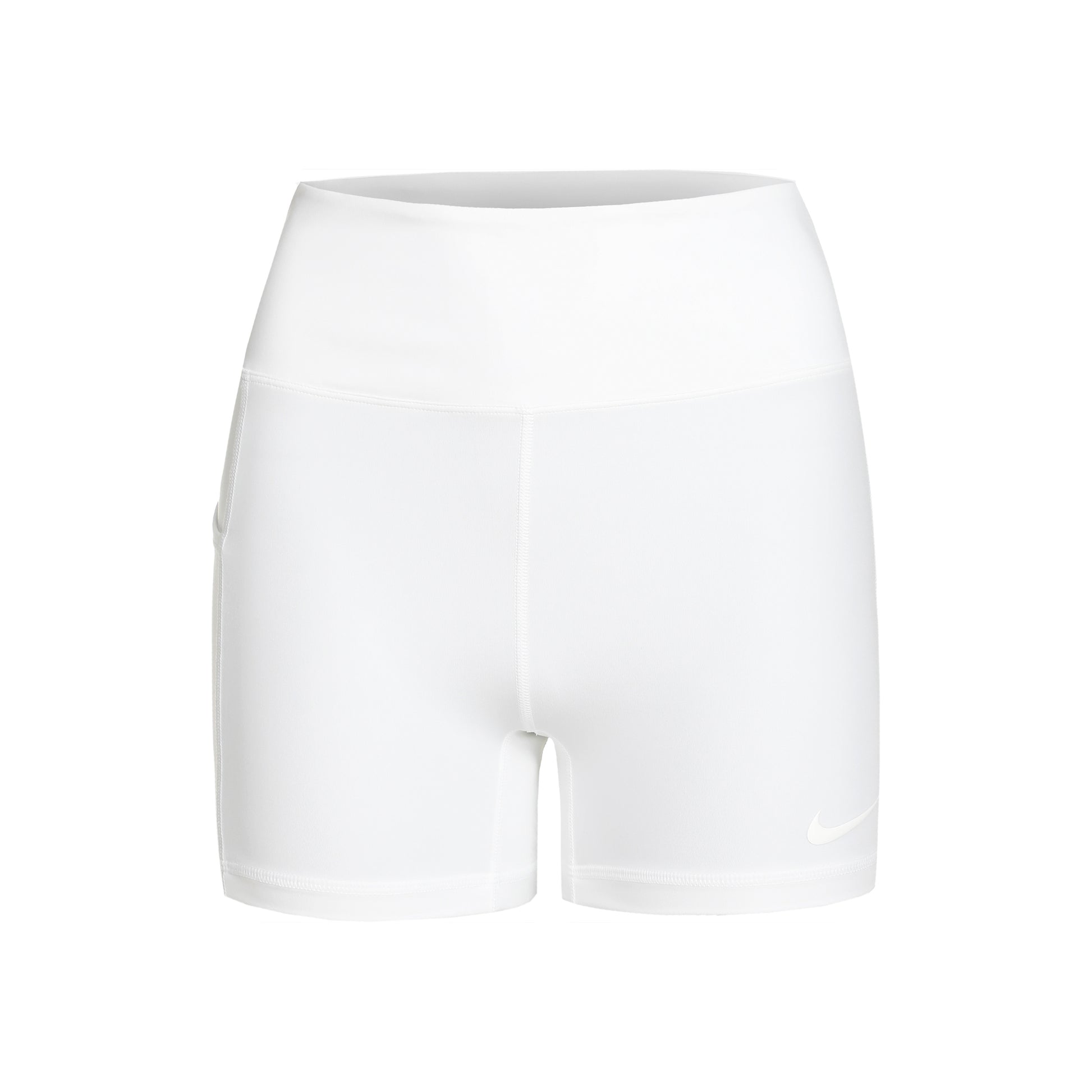 Nike Dri-Fit Club Heritage 4in Bollshorts Damer-Vit