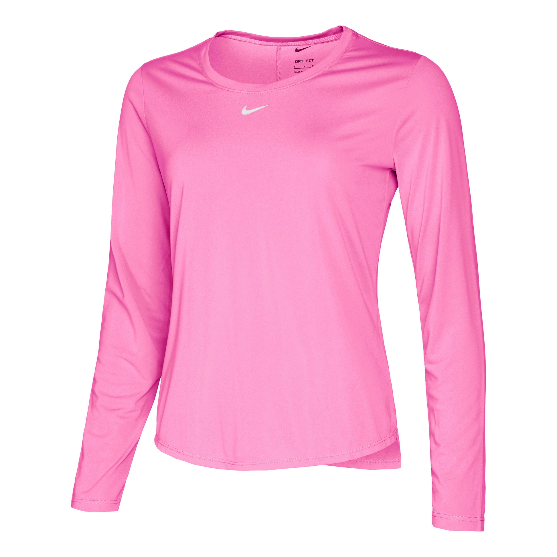 Nike Dri-Fit One Standard Långärmat Damer - pink,