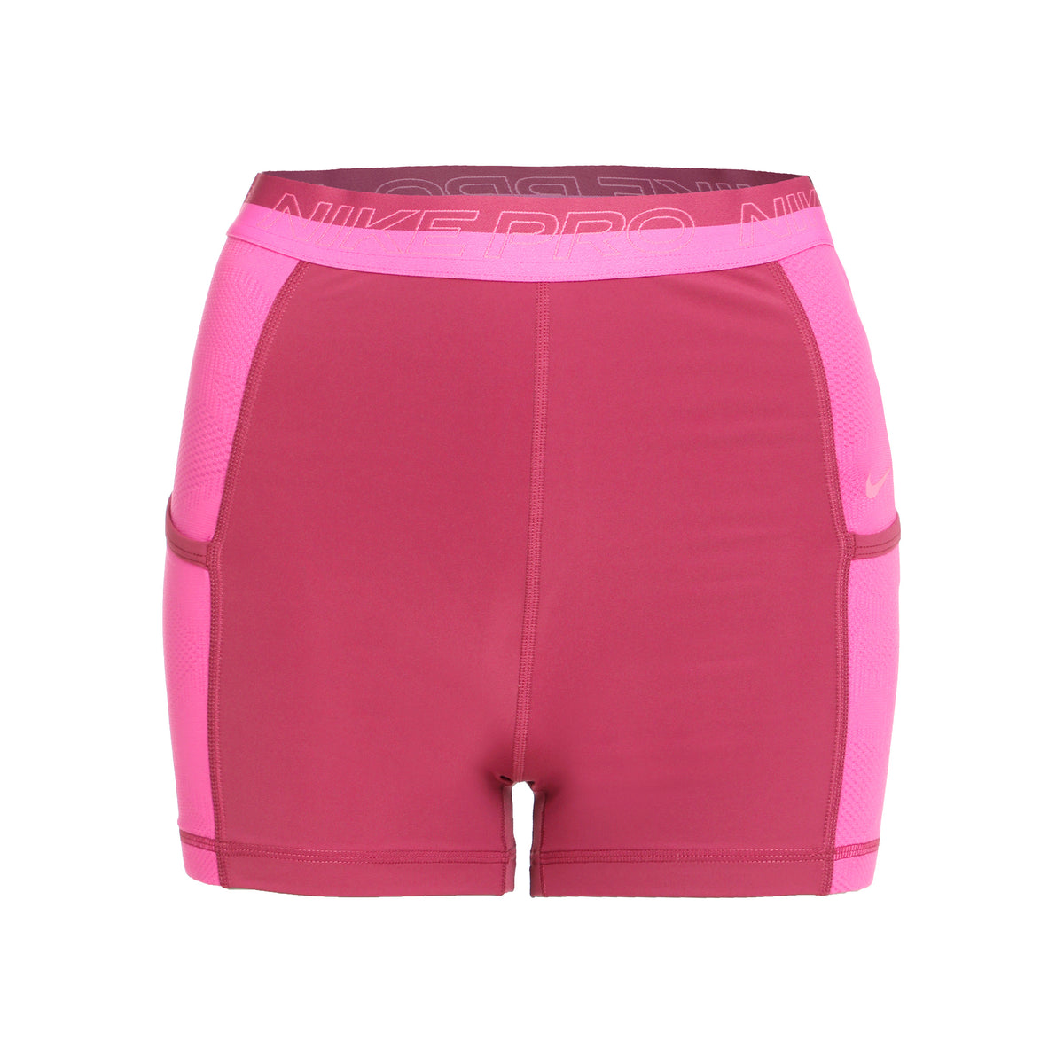 Nike Dri-Fit Performance 3in Bollshorts Damer - röd, pink