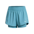 Dri-Fit One Mid Rise 2in1 3in Shorts Damer - petrol,