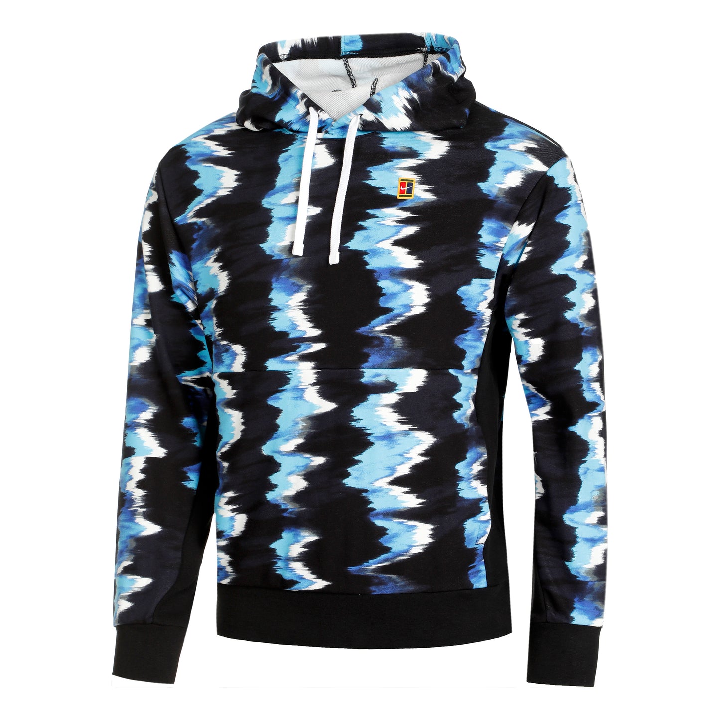 Nike Dri-Fit Court Heritage OZ Huvtröja Herrar - mörkblå, flerfärgad