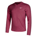 Court Dri-Fit Half-Zip Långärmat Herrar - berry,