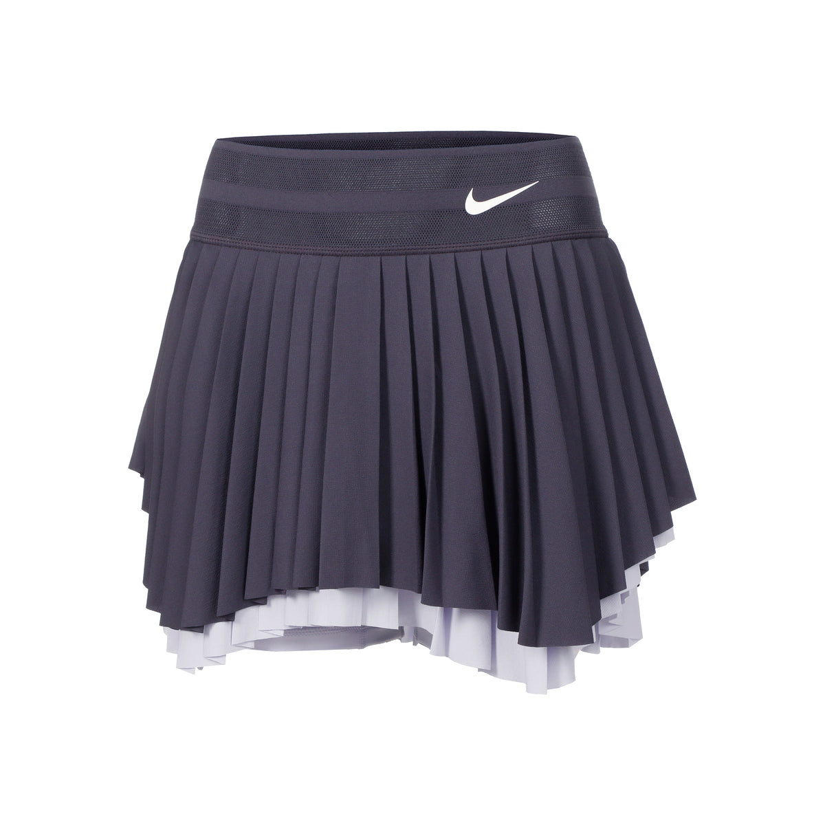 Nike Dri-Fit Court Slam RG Kjol Damer - mörkgrå, syrén