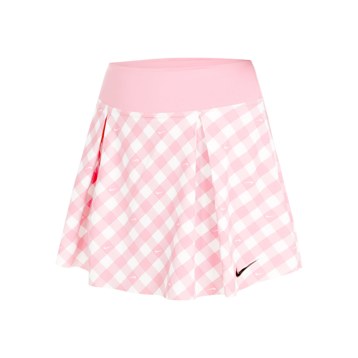 Nike Dri-Fit Club Regular Print Kjol Damer - rosa, vit