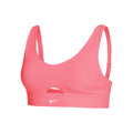 Dri-Fit Indy Plunge Cutout Sport-behå Damer - korall,
