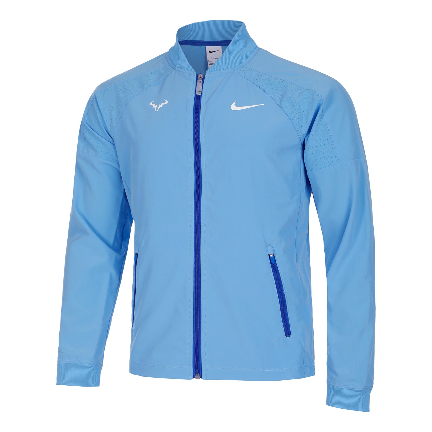 Nike Dri-Fit RAFA MNK Träningsjacka Herrar - ljusblå, blå
