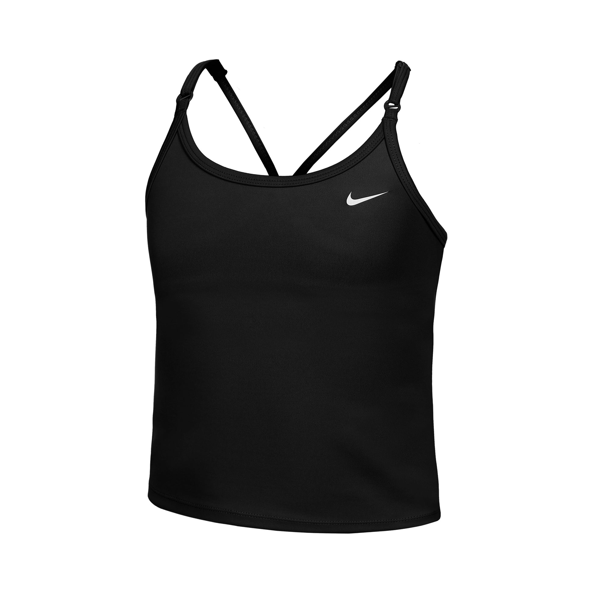 Nike Dri-Fit Big Kids Tank Sport-behå Flickor-Svart