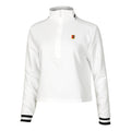 Dri-Fit Court Heritage 1/4 Zip Långärmat Damer - vit,