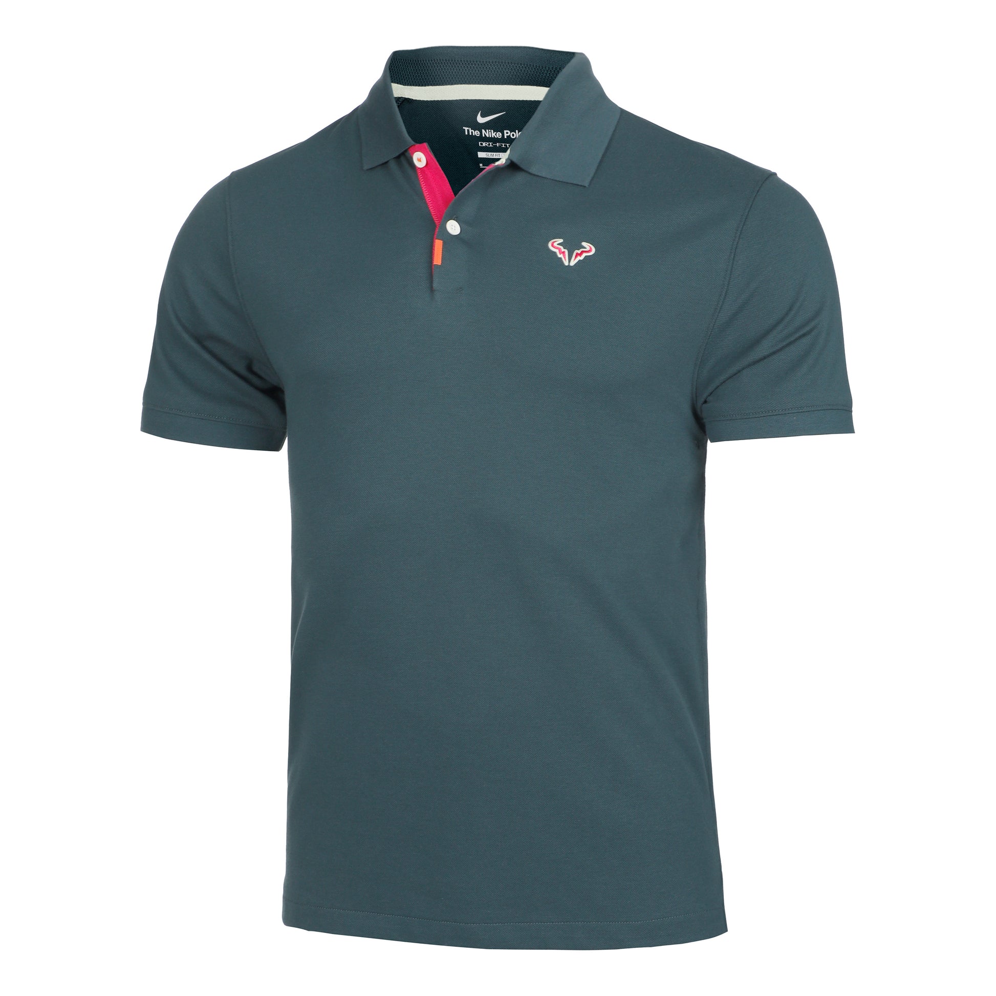 Nike Dri-Fit RAFA Slim Polo Herrar - mörkgrön,