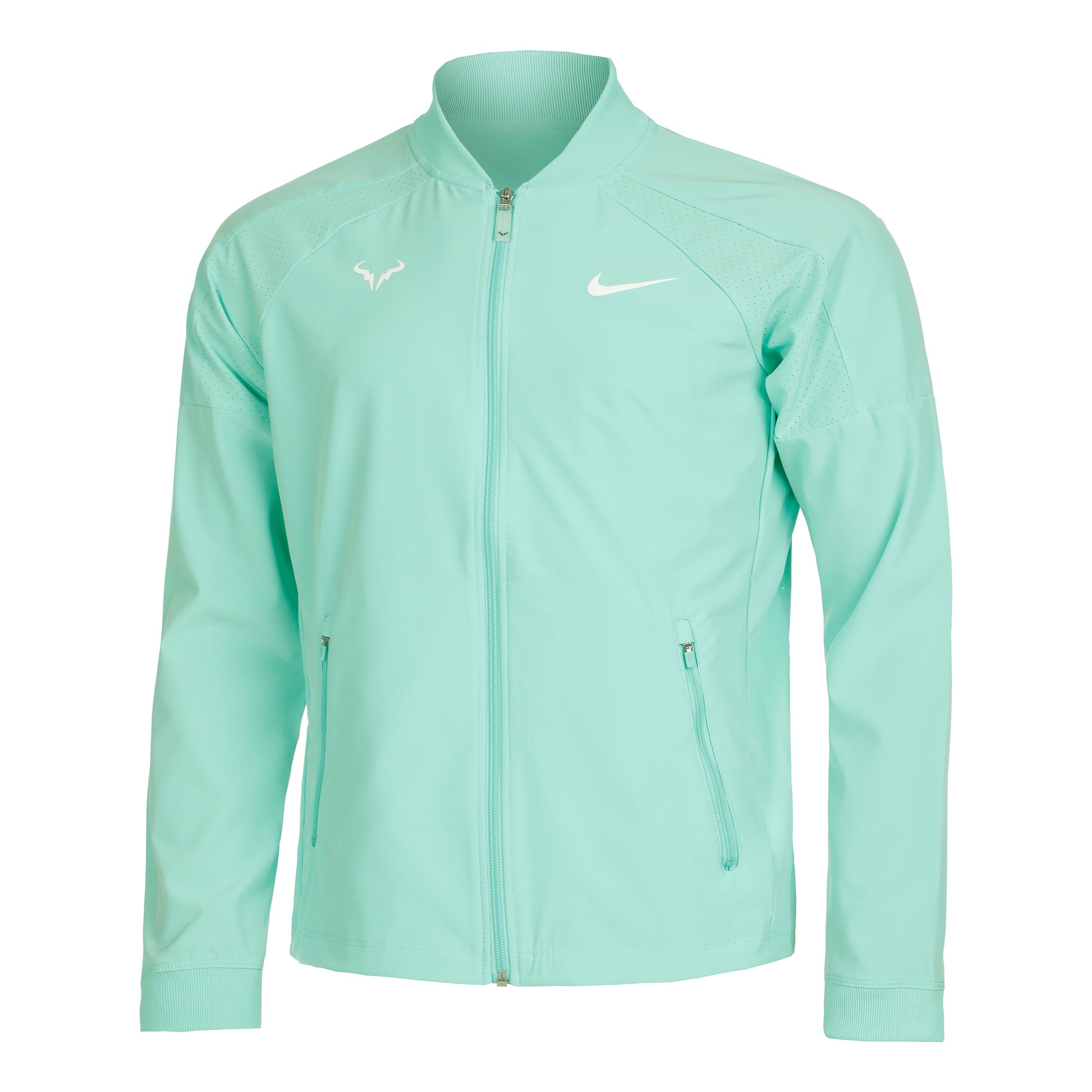 Nike Dri-Fit RAFA MNK Träningsjacka Herrar - grön,