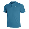 Dri-Fit Court Blade Solid Polo Herrar - petrol,