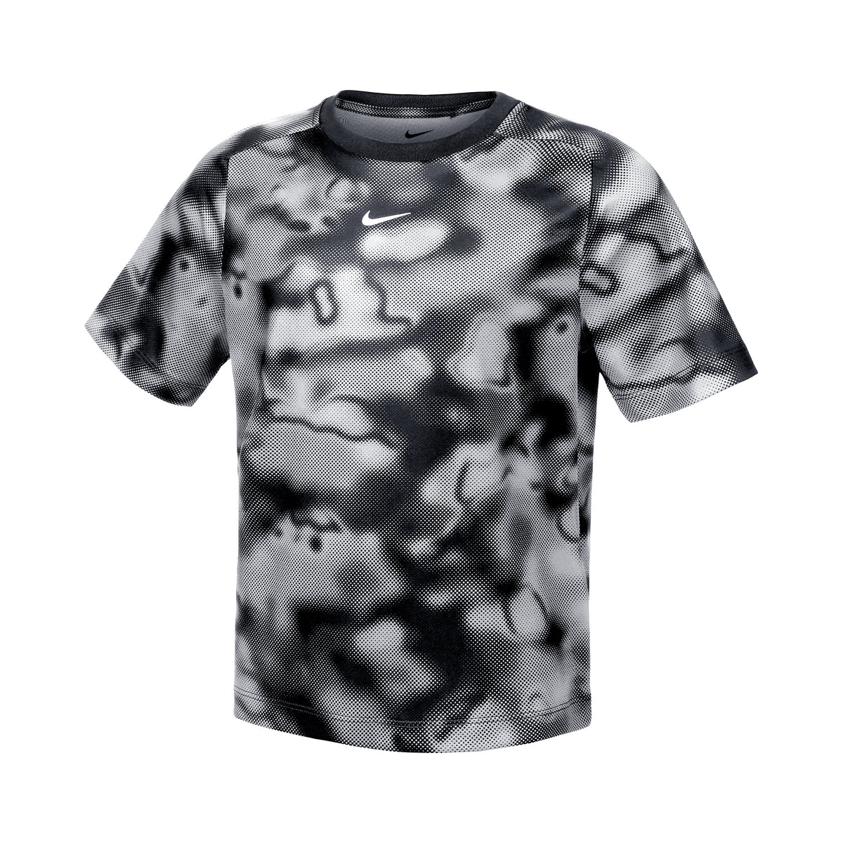 Nike Dri-Fit Printed T-shirt Pojkar - svart, vit