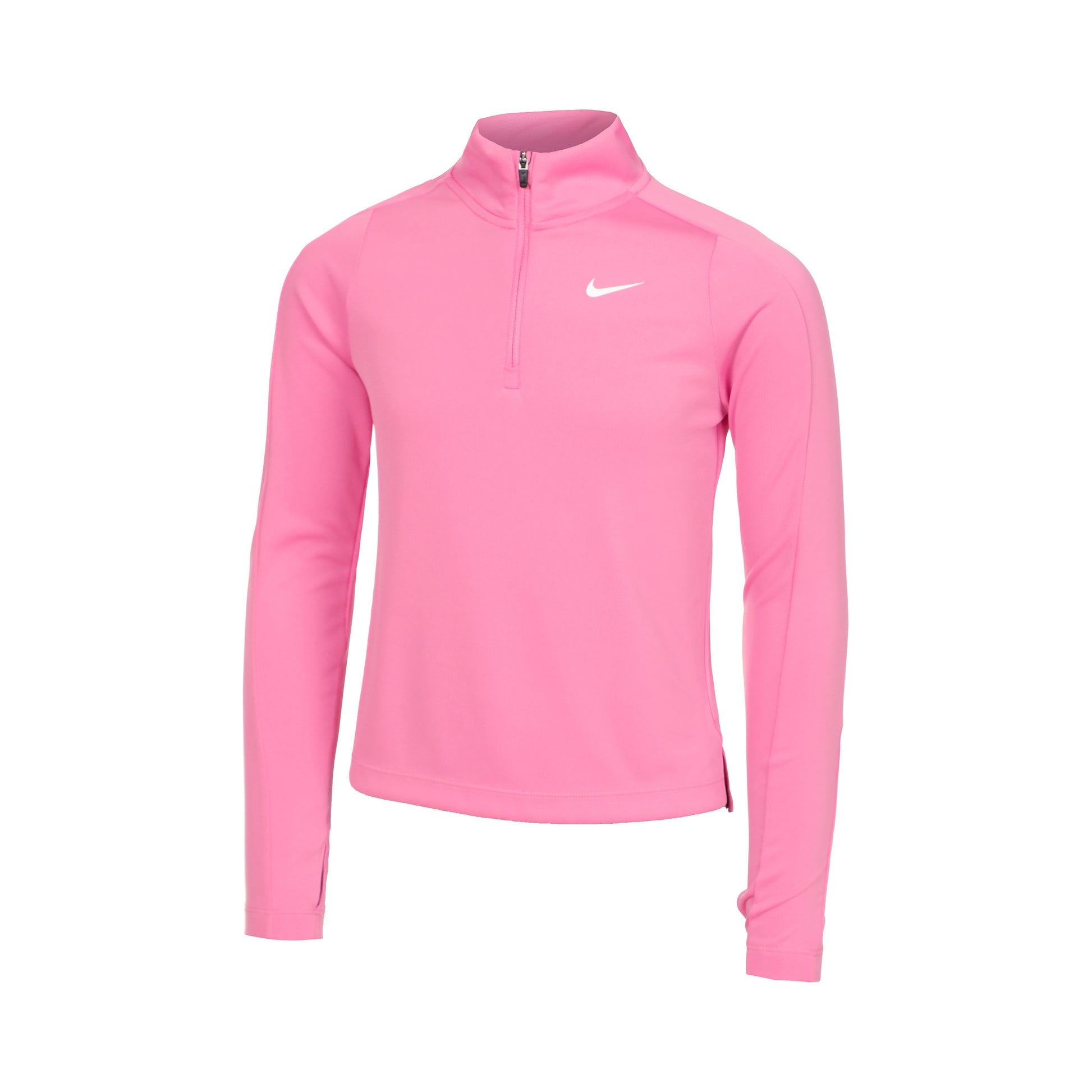 Nike Dri-Fit Half-Zip Långärmat Flickor - pink,
