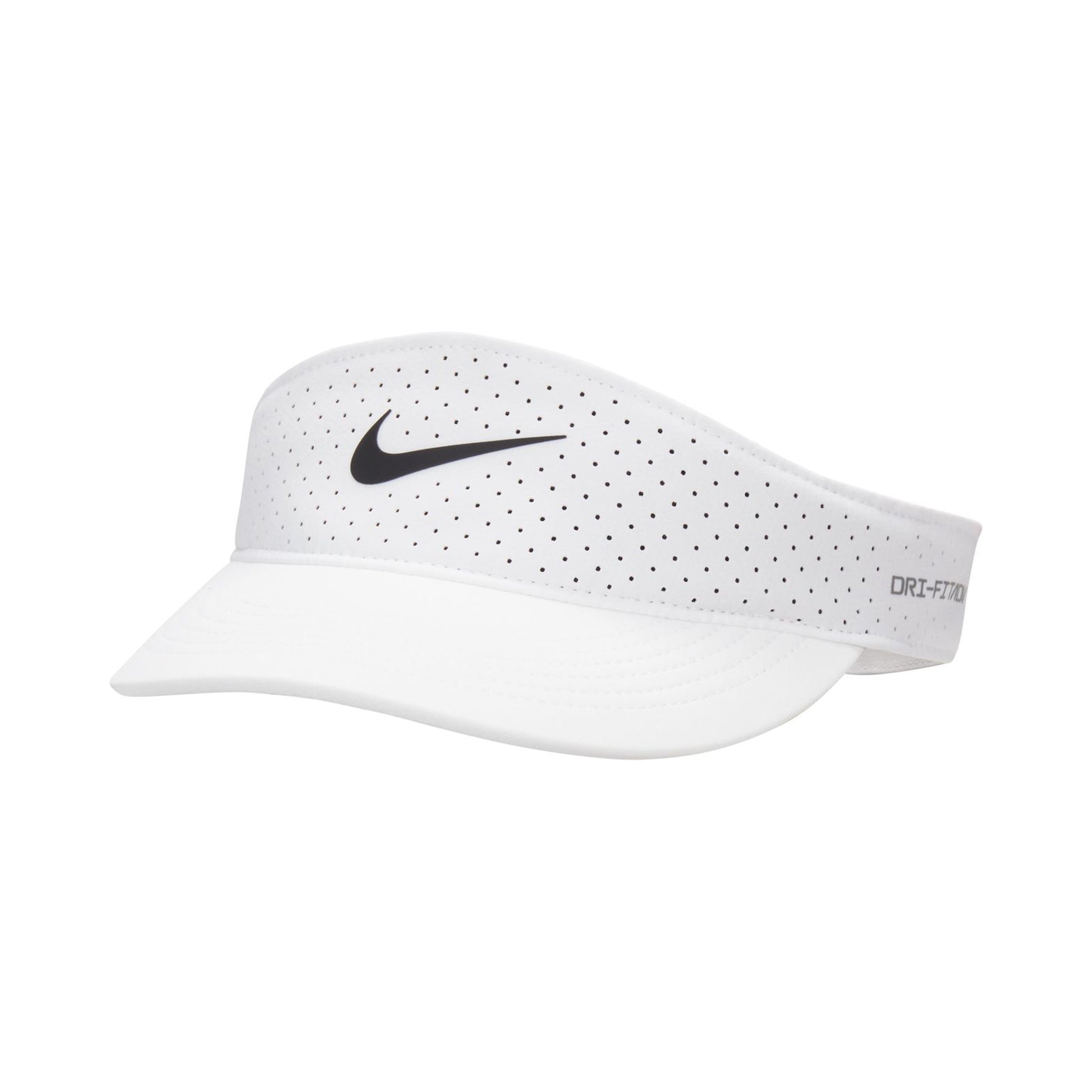 Nike Dri-Fit Advantage Visor Solskärm-Vit,Svart
