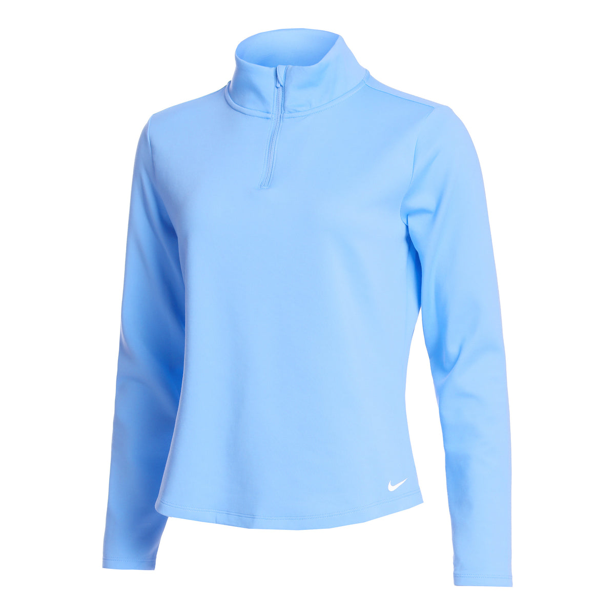 Nike Dri-Fit One Standard Half-Zip Långärmat Damer - ljusblå,