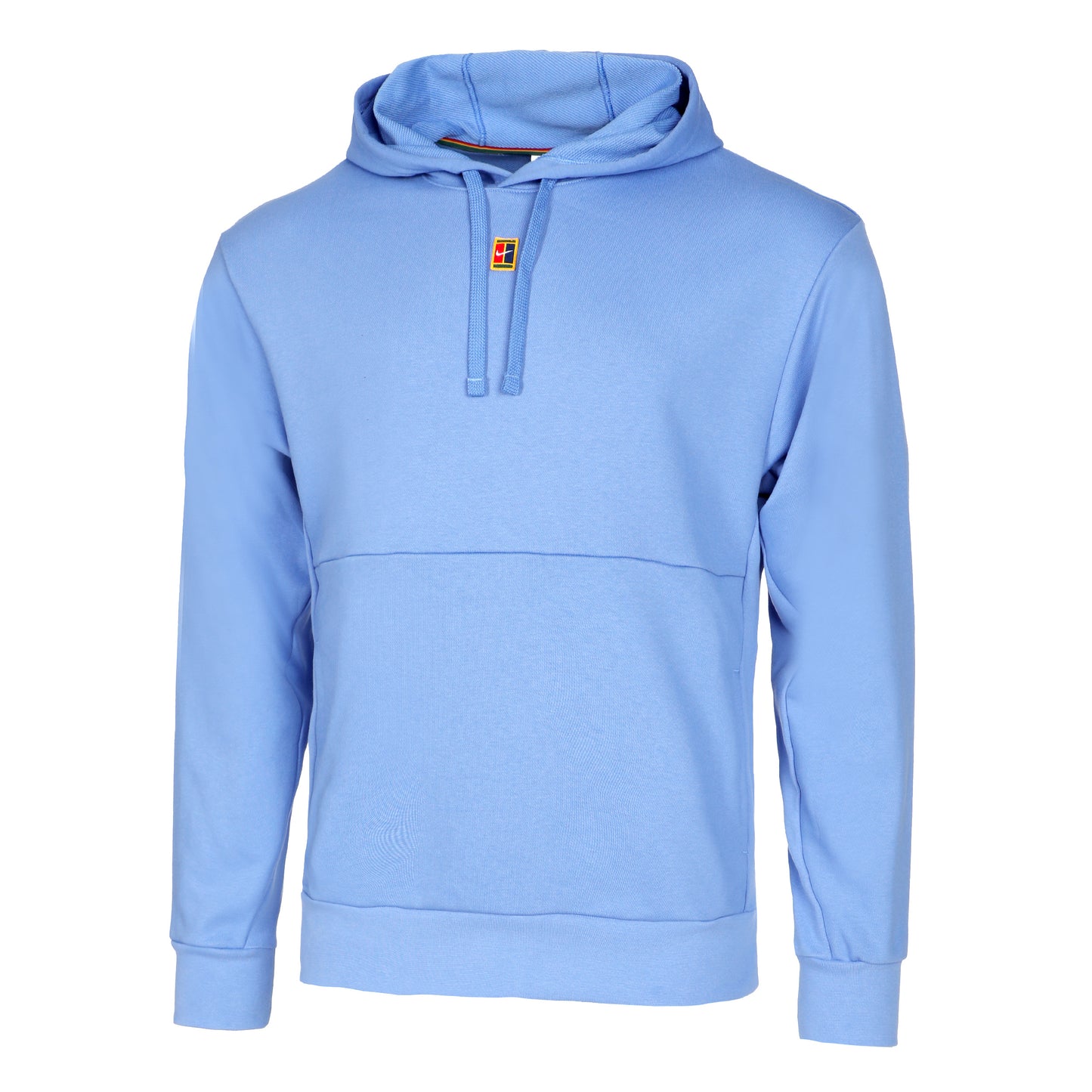 Nike Dri-Fit Court Heritage Fleece Huvtröja Herrar - ljusblå,