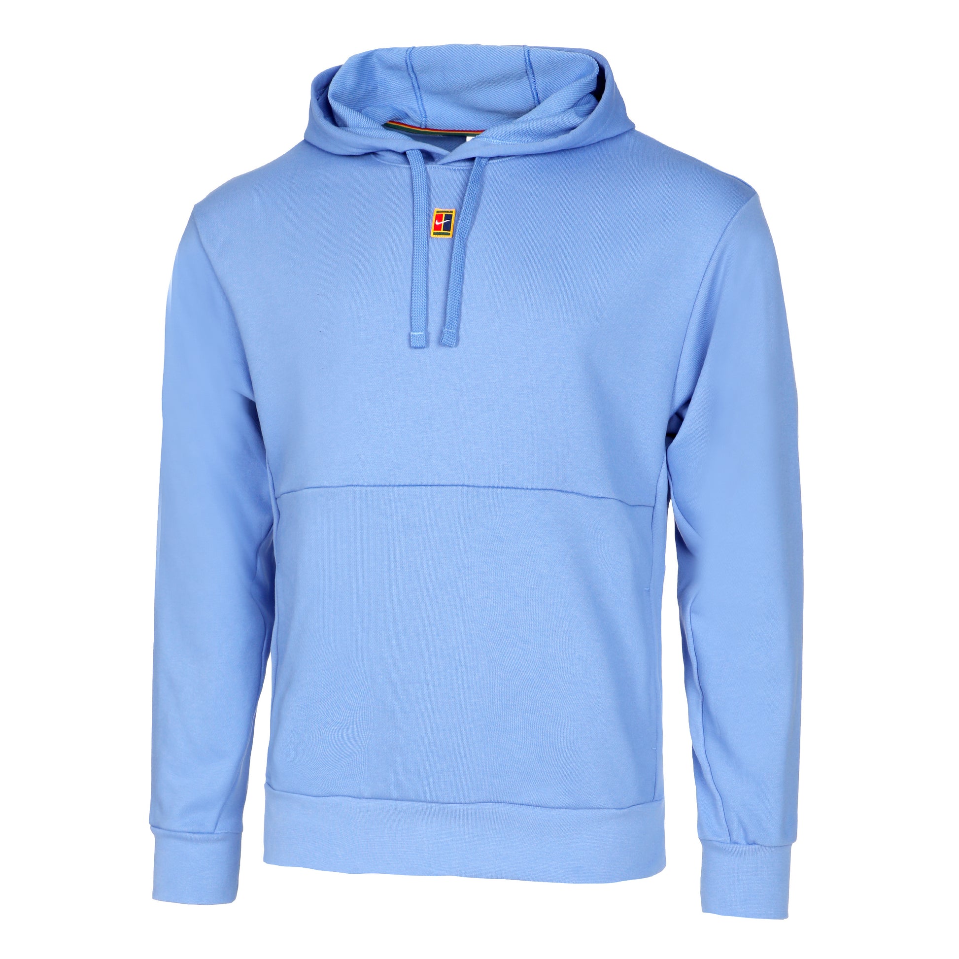 Nike Dri-Fit Court Heritage Fleece Huvtröja Herrar - ljusblå,
