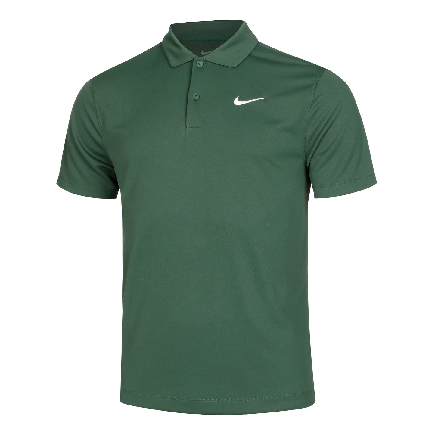Nike Dri-Fit Victory Court Solid Polo Herrar - mörkgrön