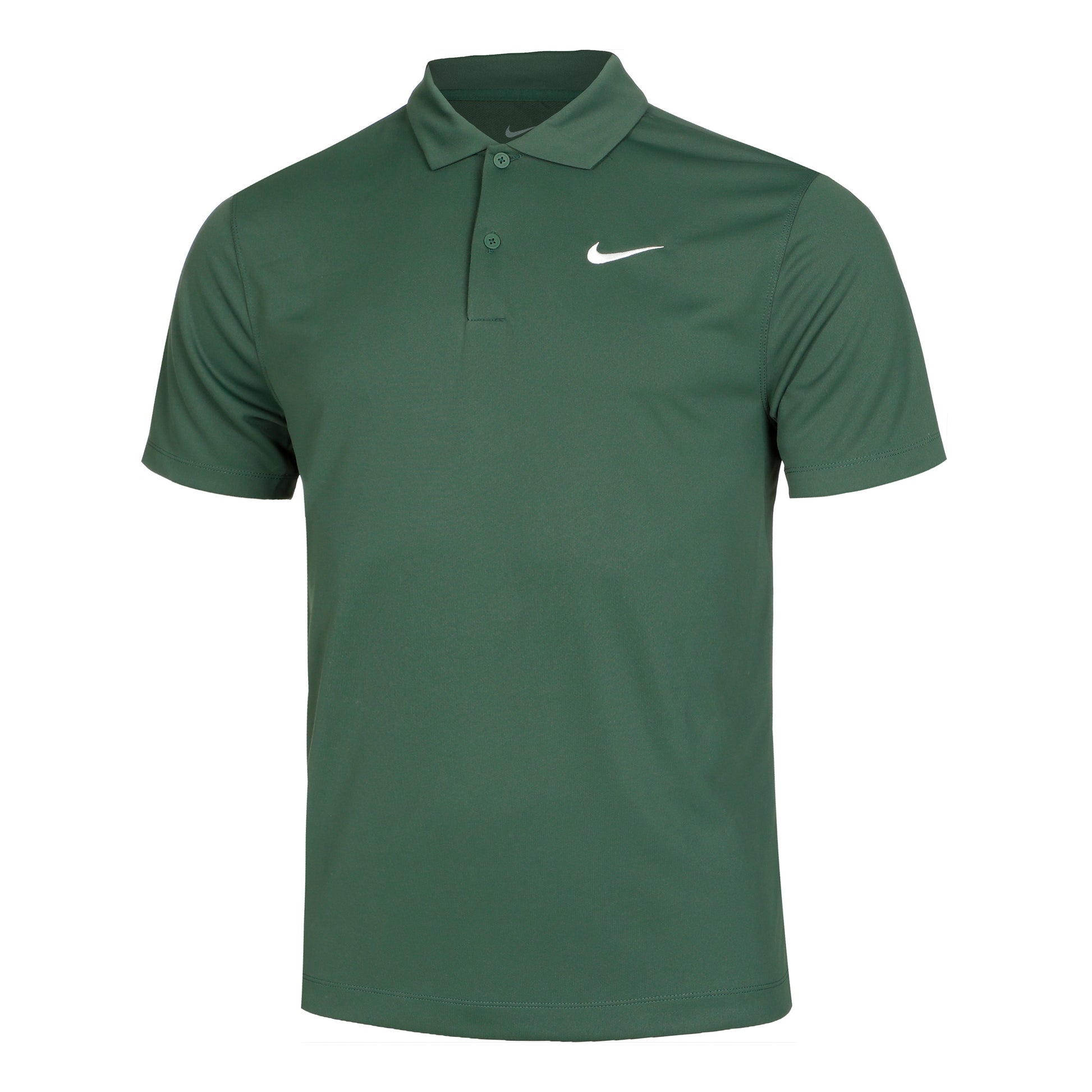 Nike Dri-Fit Victory Court Solid Polo Herrar - mörkgrön
