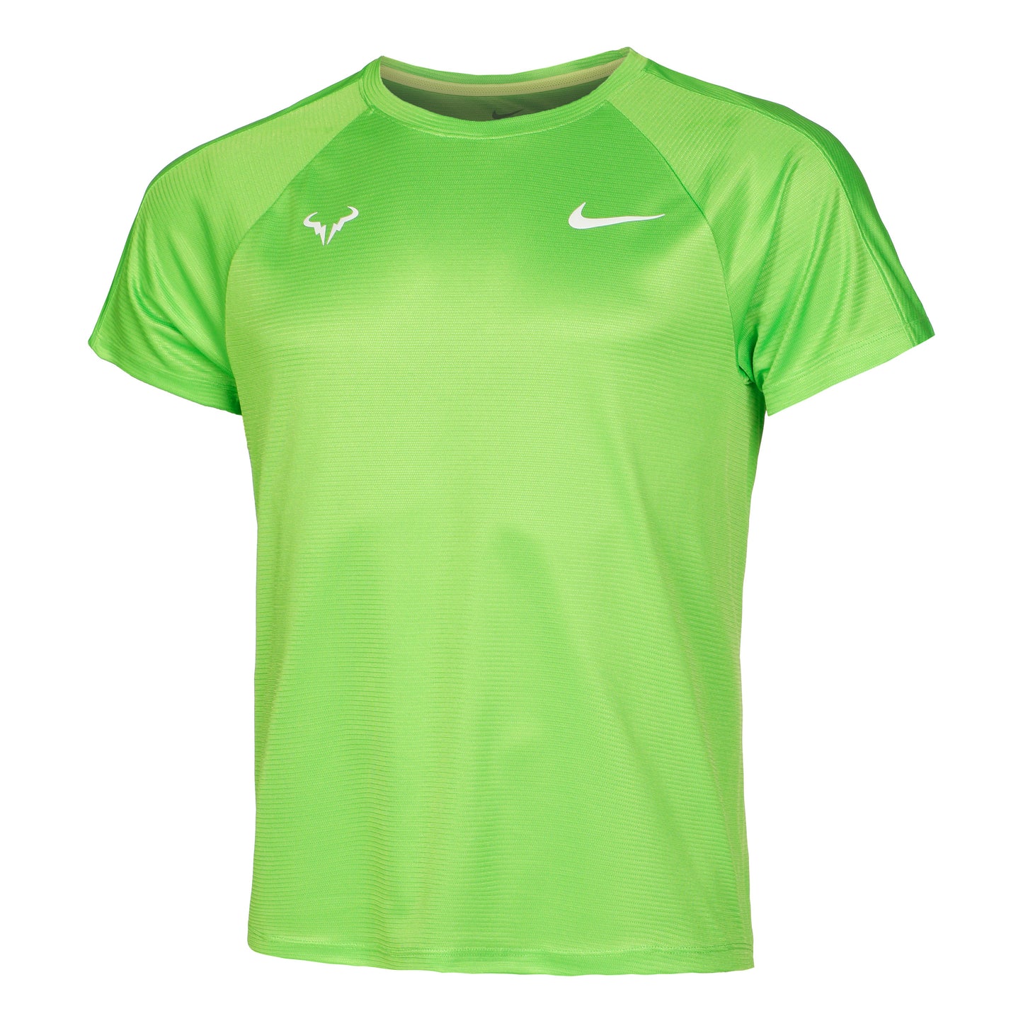 Nike Dri-Fit RAFA MNK Challenger T-shirt Herrar - neongrön,