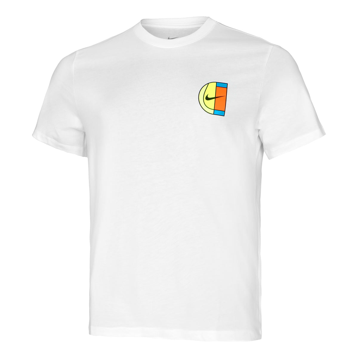 Nike Court Open T-shirt Herrar - vit,