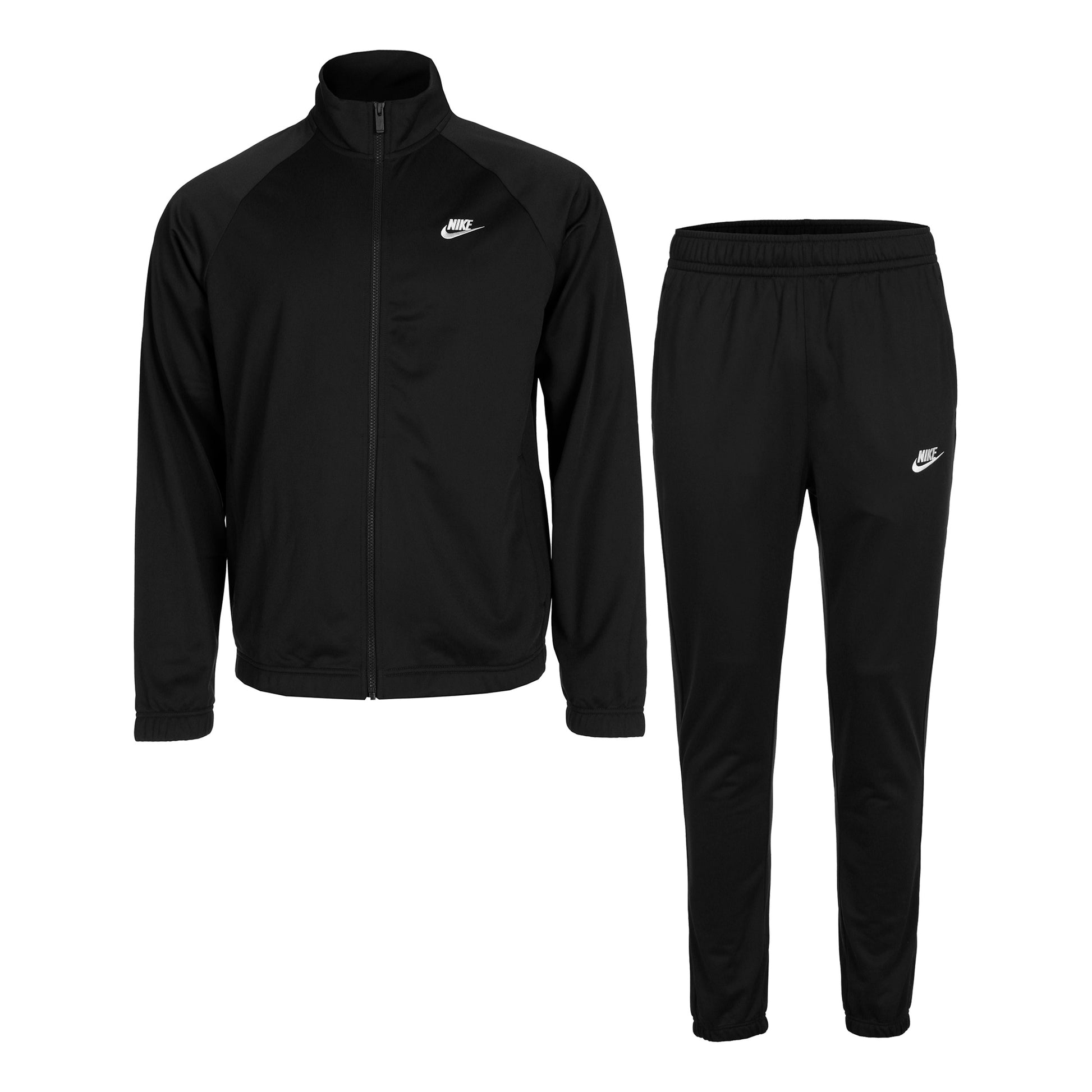 Nike Club Träningsoverall Herrar-Svart,Vit