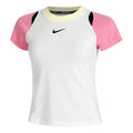 Court Dri-Fit Advantage T-shirt Damer - vit, pink