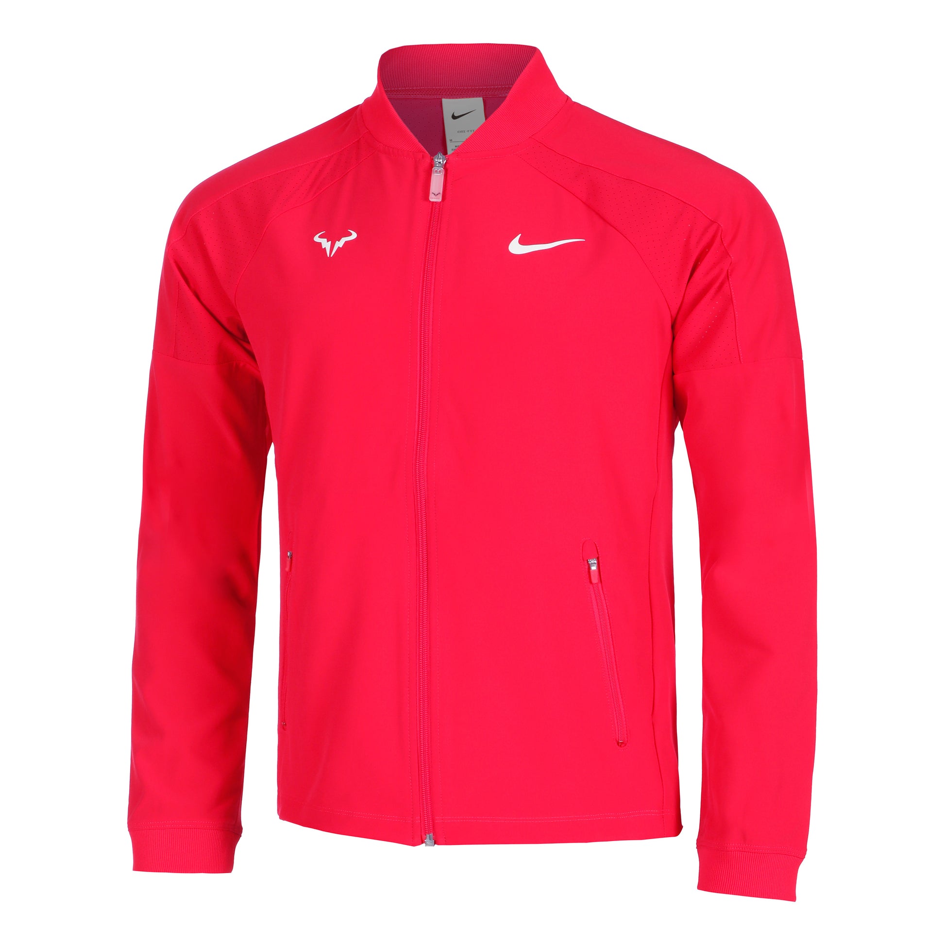 Nike Dri-Fit RAFA MNK Träningsjacka Herrar - röd,