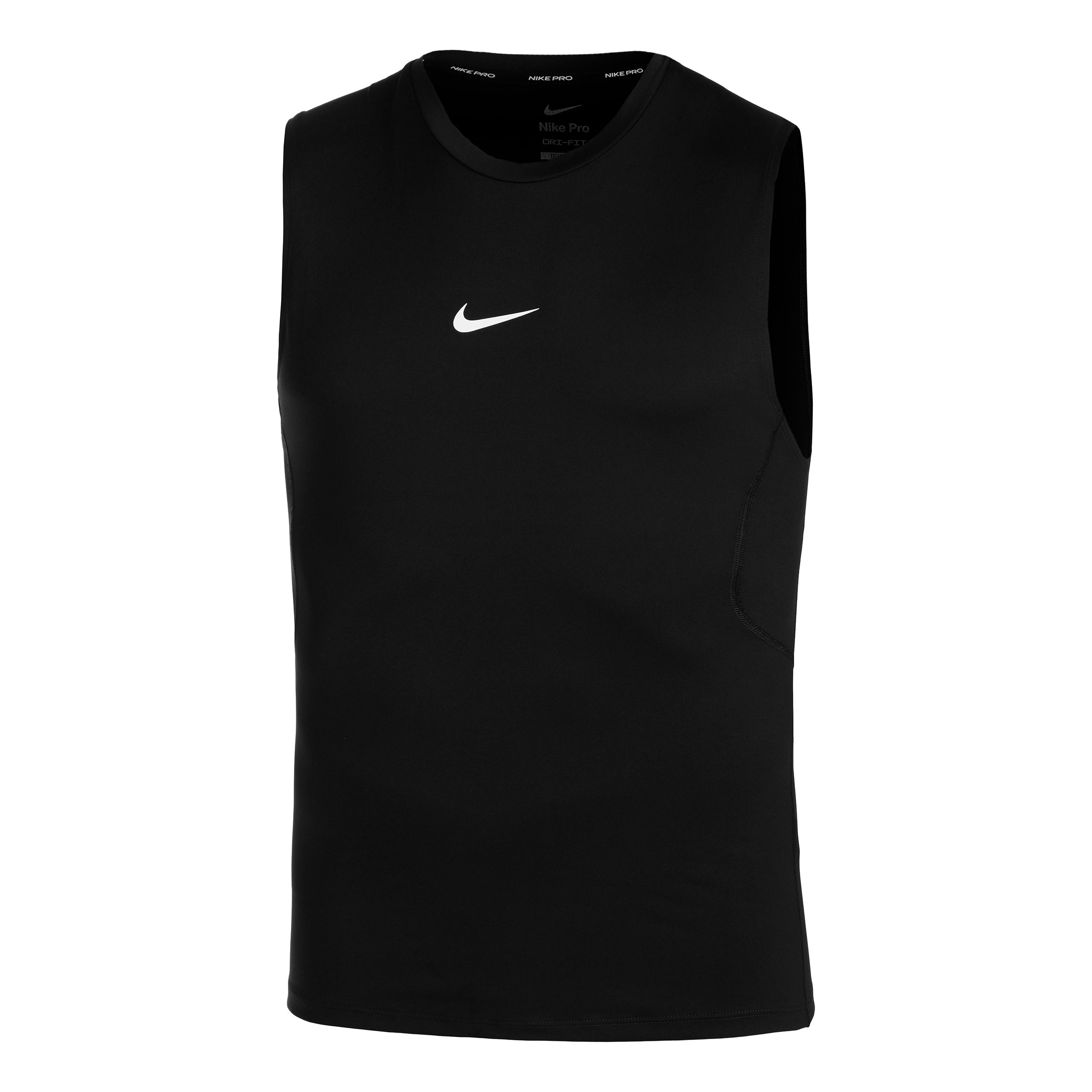 Nike Dri-Fit Pro Fitness Linne Herrar - svart,