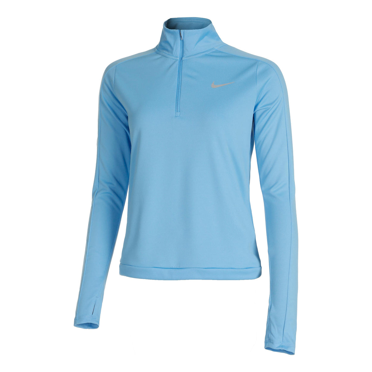 Nike Dri-Fit Pacer 1/4-Zip Långärmat Damer - ljusblå,