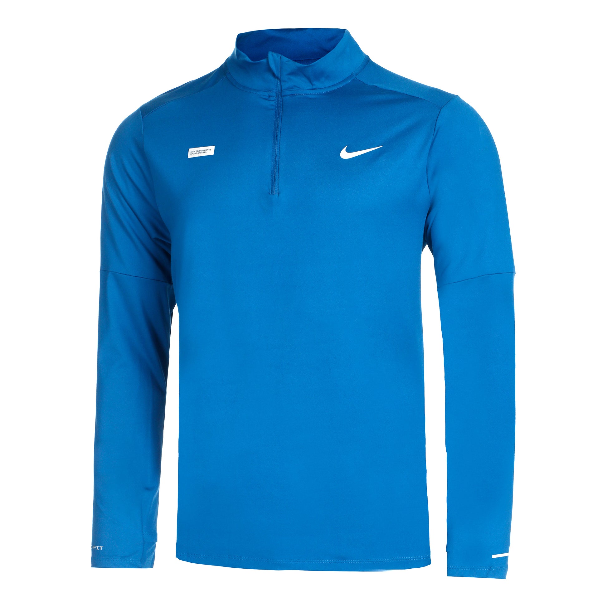 Nike Dri-FIT Element Flash Half-Zip Löpartröja Herrar - blå,