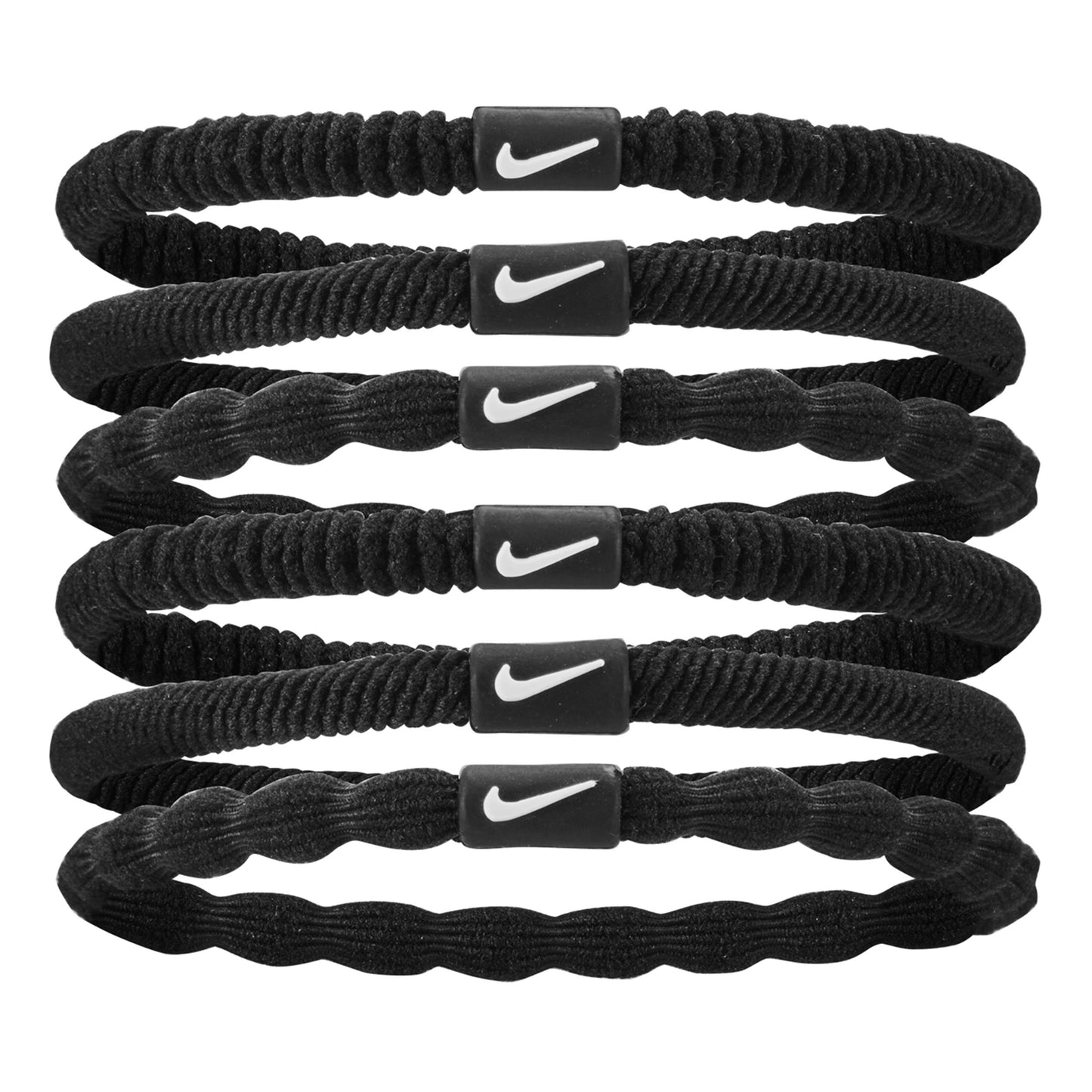 Nike Flex Hårband 6-pack-Svart,Vit