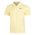 Dri-Fit Victory Court Solid Polo Herrar - gul, svart