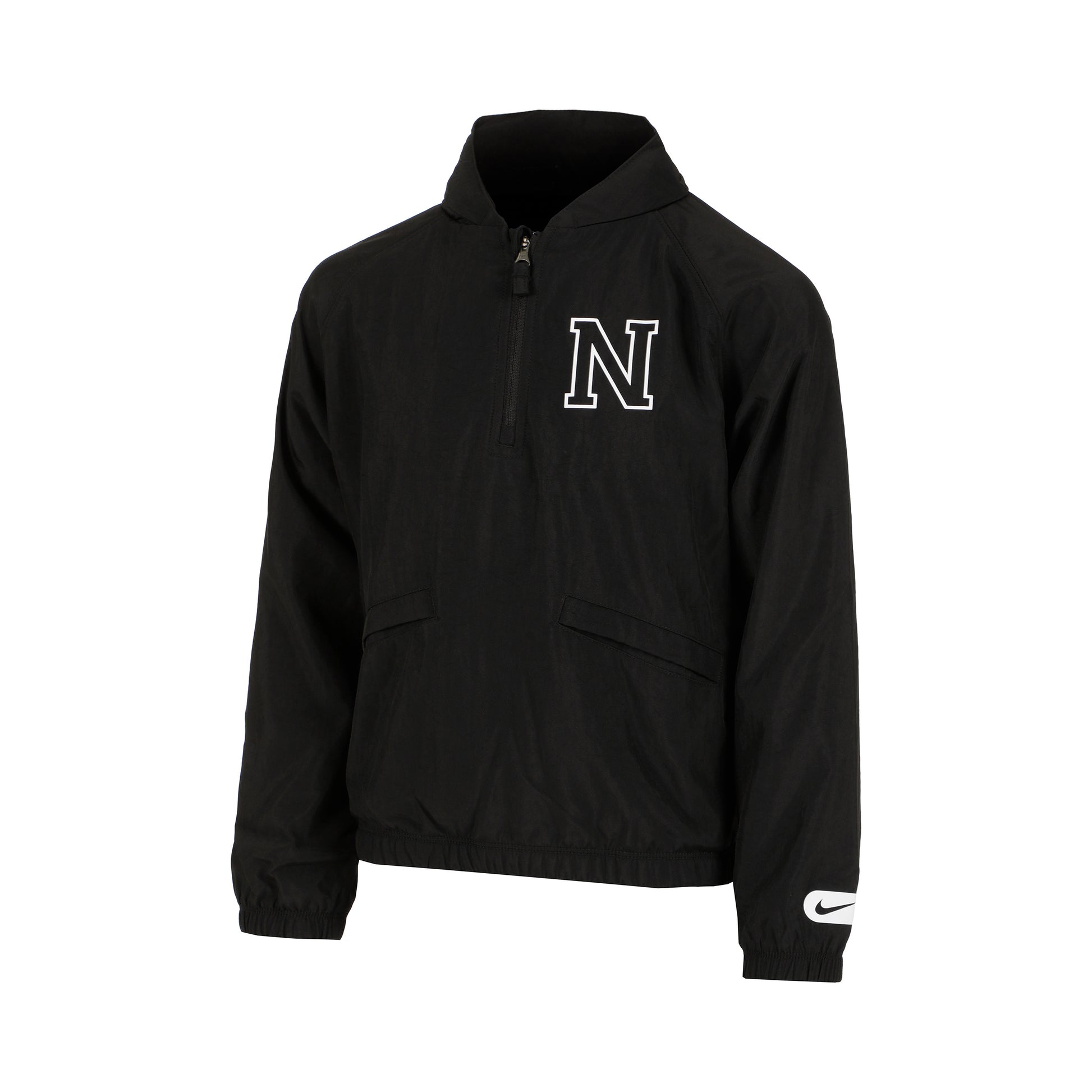 Nike 1/2-Zip Huvtröja Pojkar-Svart