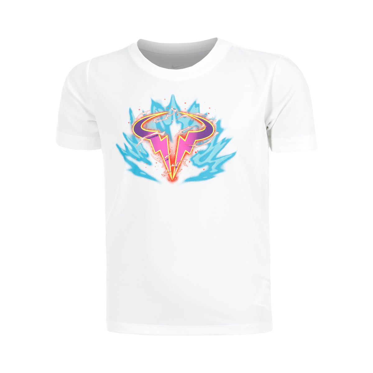 Nike Dri-Fit Rafa T-shirt Barn - vit,