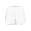 Dri-Fit One Mid Rise 2in1 3in Shorts Damer - vit,